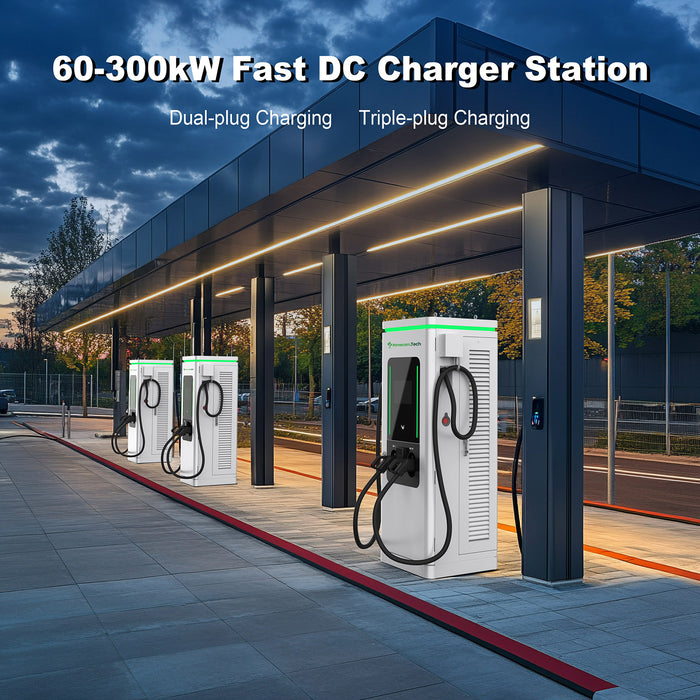 Primecom.Tech Level 3 DC Dual Dispenser EV Charger Supercharger DC Fast Charger for Electric Vehicles