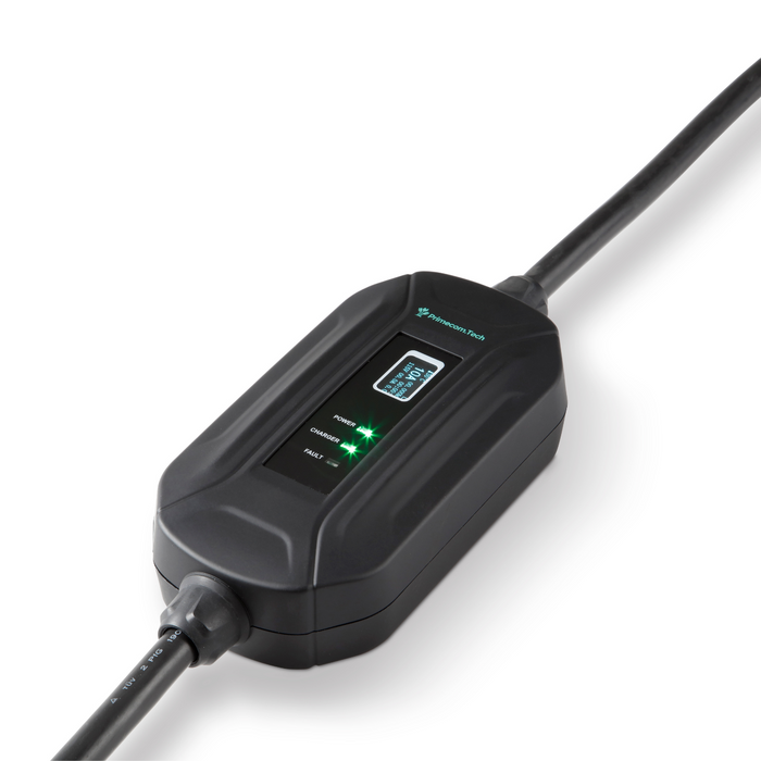 Primecom.Tech 16 Amp Level 2 Electric Vehicle (EV) Charger 3X to 4X faster 220 Volt 30', 40', 50' Feet Lengths