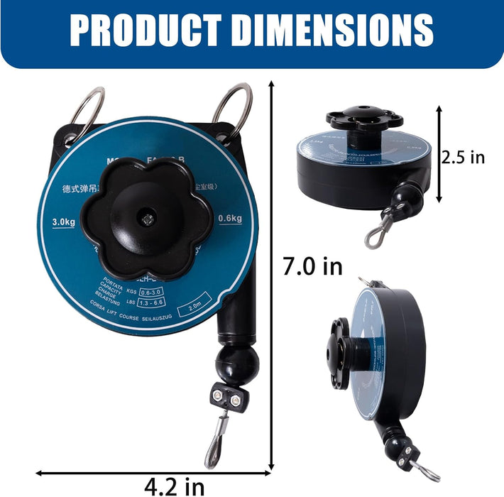 EV Charger Retractable Cable Organizer Management System for Tesla and J1772