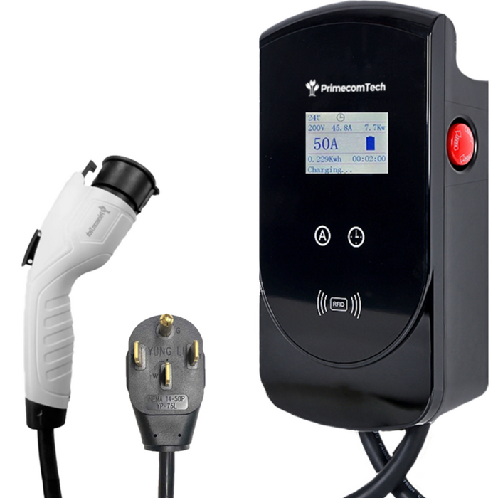 Primecom 50 Amp Level 2 Adjustable EV Charger