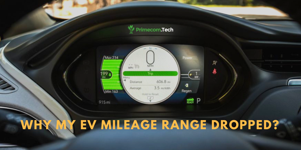 Why did my EV mileage range drop recently?
