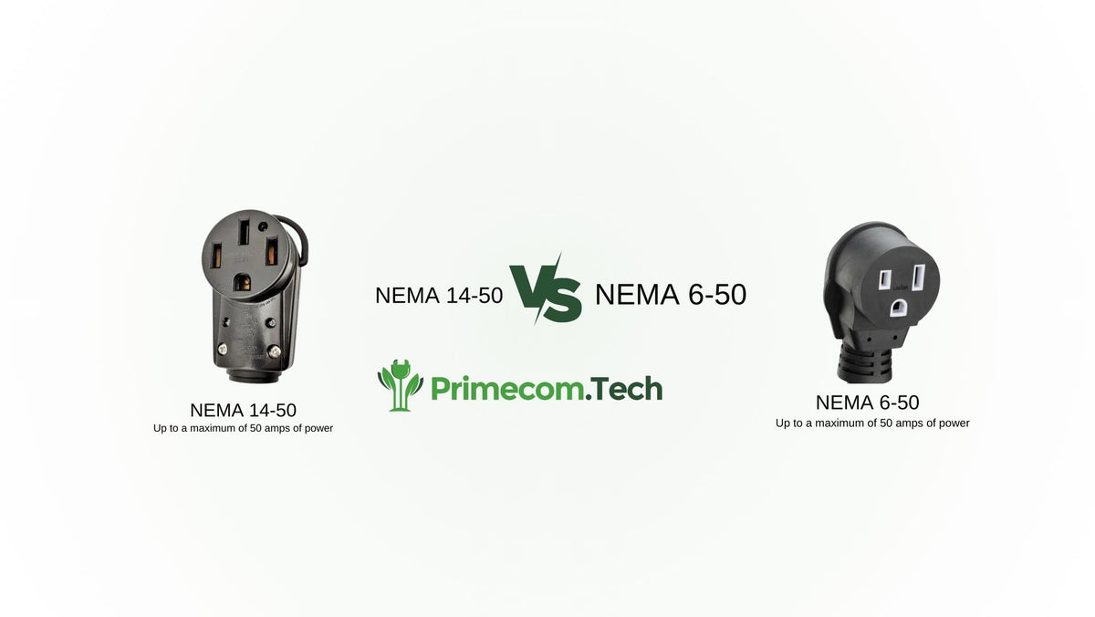 What is the Difference Between NEMA 6-50 and NEMA 14-50? — PRIMECOMTECH