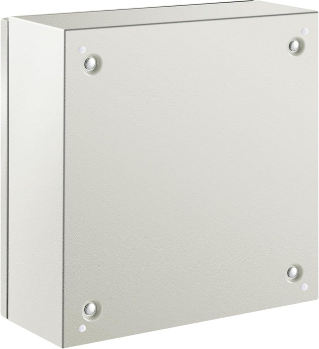 Primecom Steel Enclosure 20"x20"x6'' NEMA4X Steel Electrical Box Electrical Box, IP66 Waterproof, Dustproof, Outdoor/Indoor Electrical Junction Box, w/ Mounting Plate