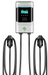 Prime Charge 208V 240V 277V Commercial Electric Vehicle (EV) Charging Station with dual connectors, front view