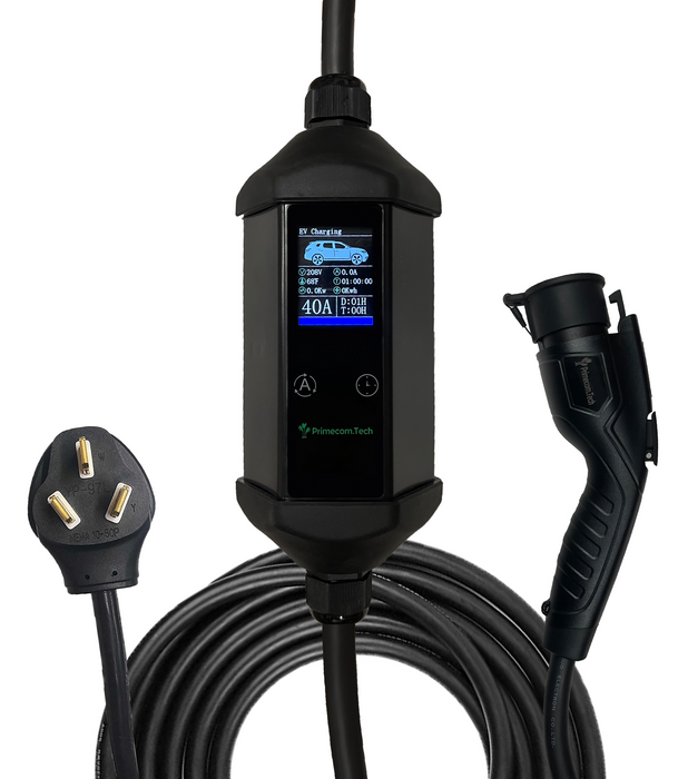 Primecom 40 & 48 Amp Level 2 EV Charger 220 Volt | 30 - 40 - 50 Feet