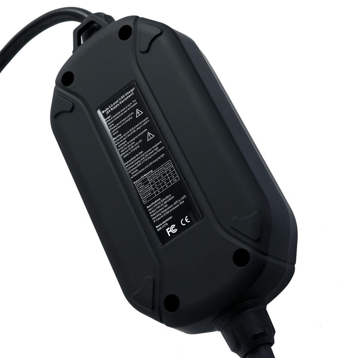 Level 2 EV charger 24 AMP Amperage Adjustable: 10A - 16A - 24A
