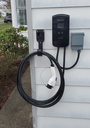 Primecom 50 or 80 Amp Level 2 EV Charger -  50 Feet Cord Lengths