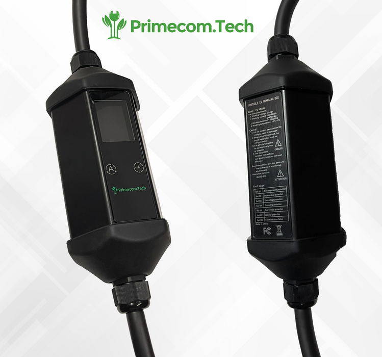 Primecom 40 & 48 Amp Level 2 EV Charger 220 Volt | 30 - 40 - 50 Feet
